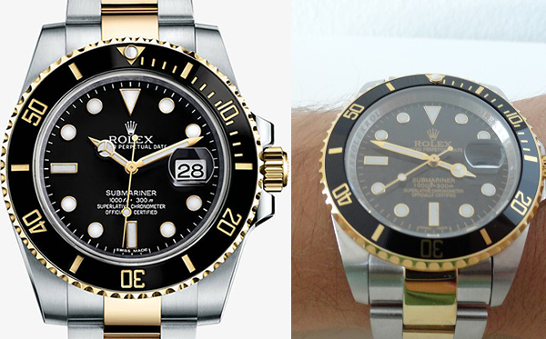 Differences Between Rolex Submariner Replica Vs Real Two Tone