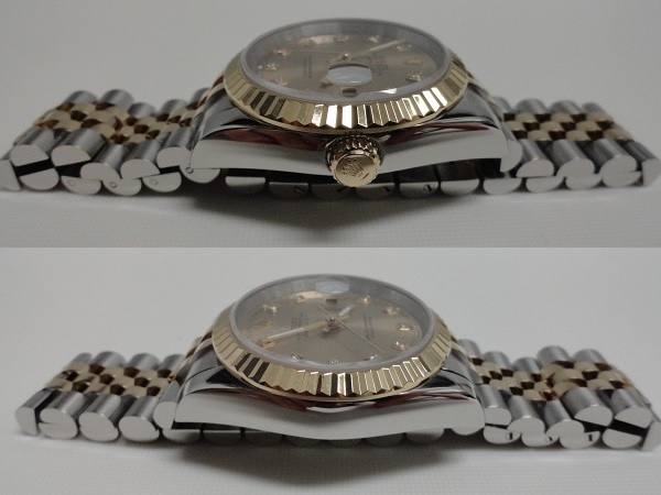 Fake Rolex Datejust – Side View