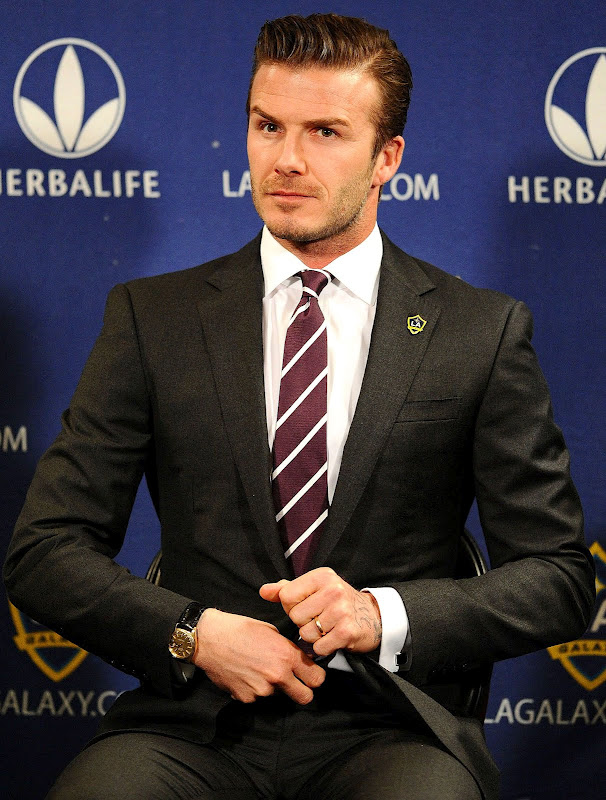 david beckham,LA Galaxy,rolex,replica,watch