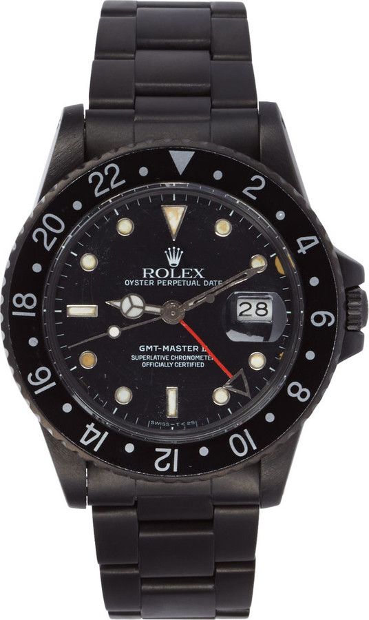 Black Limited Edition Replica Rolex GMT Master II Watch