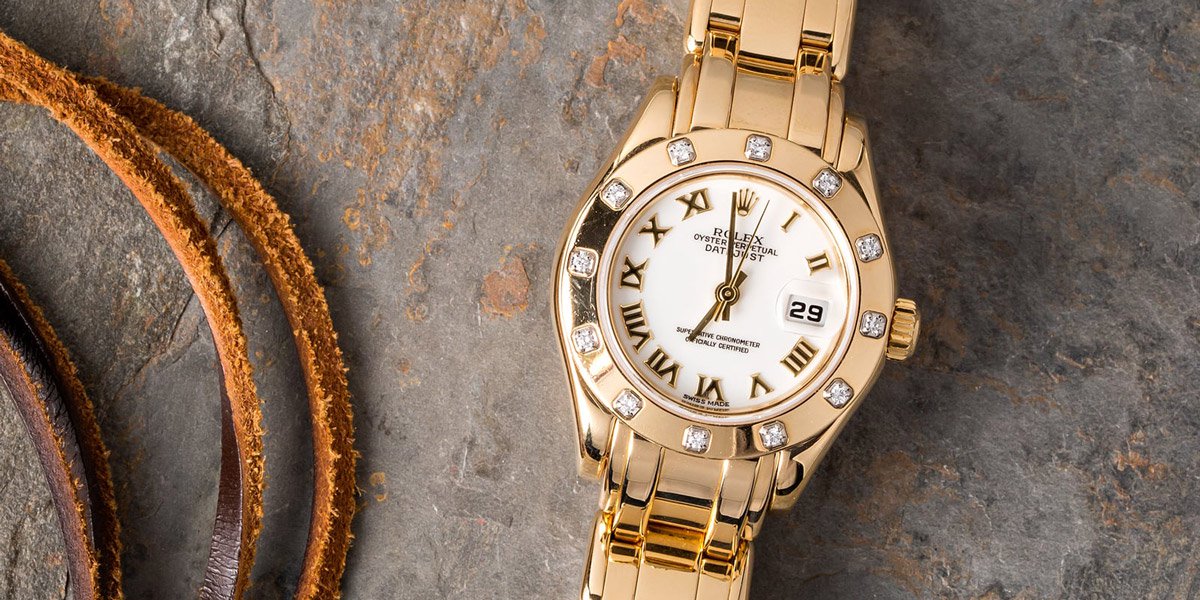 The Pearl-Master is a different iteration of the Datejust with a unique bracelet and bezel.