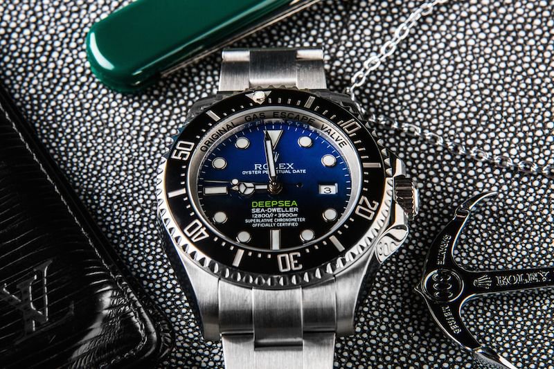Rolex Deepsea Sea-Dweller Replica ref. 116660 with a D-blue dial.