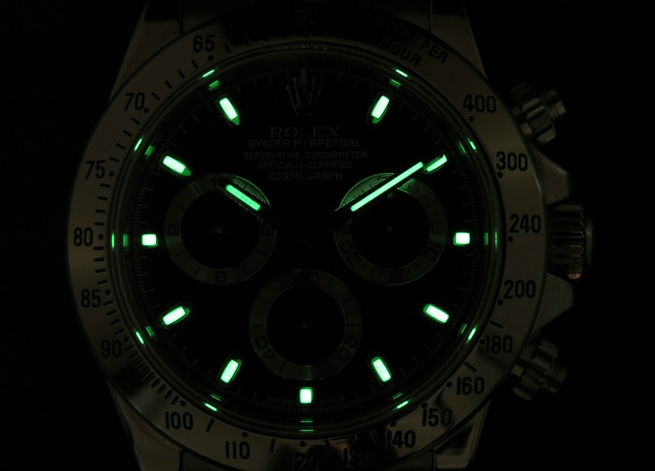 Rolex Daytona replica Lume