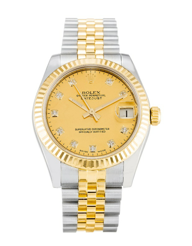 Gold Dials Rolex Lady Datejust Replica