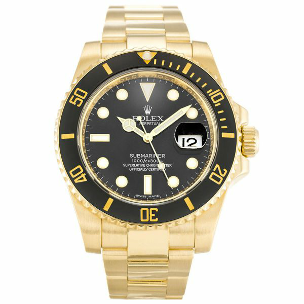 Black Baton Dial Rolex Submariner Replica