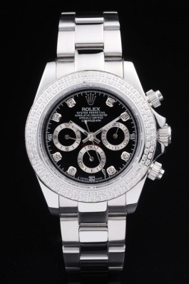 Rolex Silver Luxury Watch 1655095 Daytona Replica