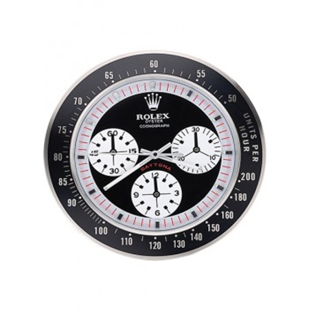 Rolex Daytona Cosmograph wall clock black-red 622480 replica review